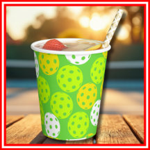 ピクルボール誕生日パーティーかわいいグリーンスポーツ