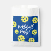 ピクルボール誕生日パーティーのお菓子バッグを優先 フェイバーバッグ (正面)