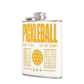 ピクルボール離れスピリット – すべてコート上 フラスク (左)