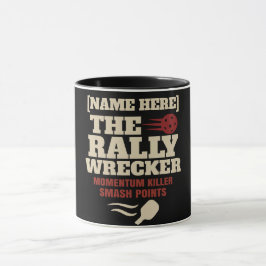 ピクルボール カスタムネーム The Rally Wrecker マグカップ