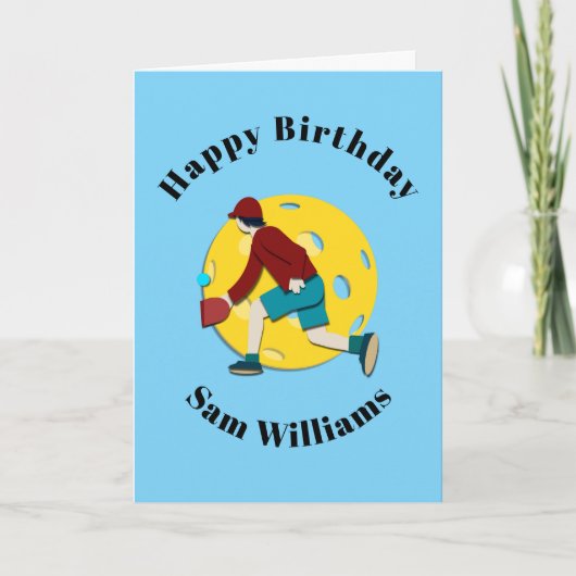 ピクルボール カード (正面)