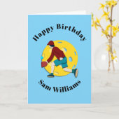 ピクルボール カード (黄色い花)