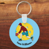 ピクルボール キーホルダー (正面)