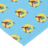 ピクルボール テーブルクロス (アングル)