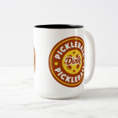 ピクルボール「ディンク」 ツートーンマグカップ (正面右)