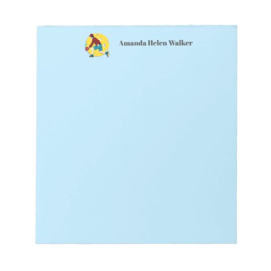 ピクルボール ノートパッド (正面)