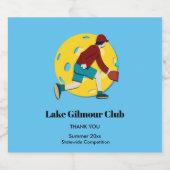 ピクルボール ビールラベル (シングルラベル)