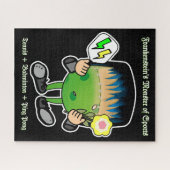 ピクルボール – フランケンシュタインのスポーツ界の怪物 ジグソーパズル (横)
