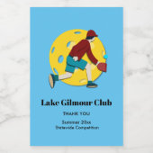 ピクルボール フードラベル (シングルラベル)