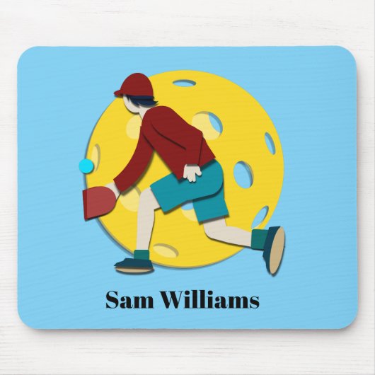 ピクルボール マウスパッド (正面)