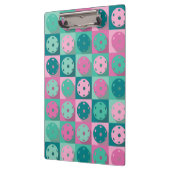 ピクルボール（ミンティグリーンとピンク） クリップボード (左)