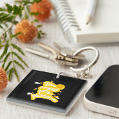 ピクルボール – ライブ笑いピク遊ルボール キーホルダー (正面右)