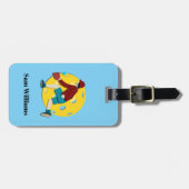 ピクルボール ラゲッジタグ (正面横)