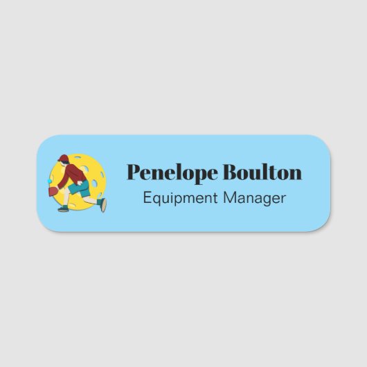 ピクルボール 名札 (正面)