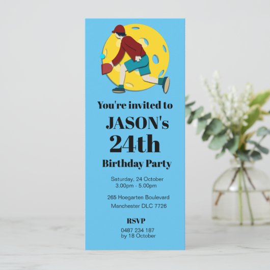 ピクルボール 招待状 (スタンド正面)