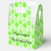 ピクルボール – 白のグリーンピックボールボール フェイバーボックス (オープン)