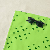 ピクルボール（緑） ビーチタオル (インサイチュ)