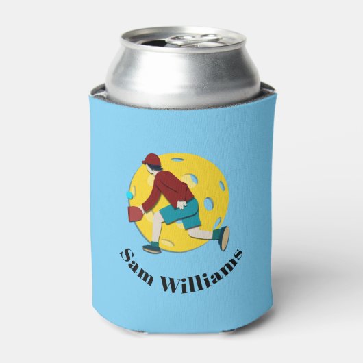 ピクルボール 缶クーラー (缶正面)