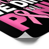 ピクルボール – 10月にピンクIでディンク ポスター (角)