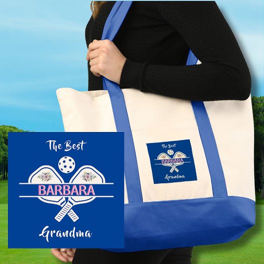 ピクルボー最高のルおばあちゃんパドル名 トートバッグ