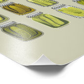 ピクルラバーヴィンテージ缶詰ピクルジャールクリスマスクリスマス フォトプリント            (角)