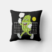 ピクル遊ズのピクルボールおもしろい- Pickleball Paddl クッション (裏面)