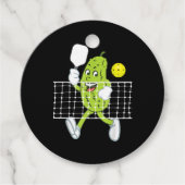 ピクル遊ズのピクルボールおもしろい- Pickleball Paddl フェイバータグ (正面)