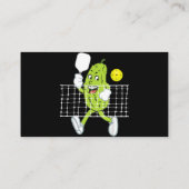 ピクル遊ズのピクルボールおもしろい- Pickleball Paddl 名刺 (裏面)