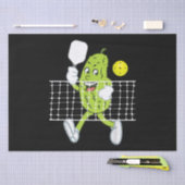 ピクル遊ズのピクルボールおもしろい- Pickleball Paddl 薄葉紙 (クラフト)