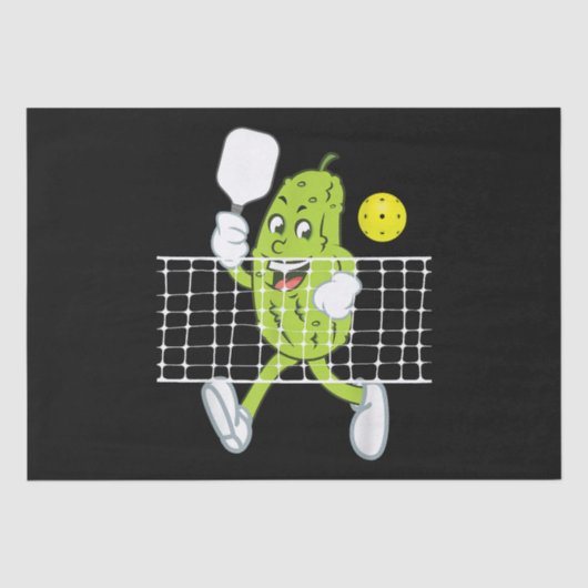 ピクル遊ズのピクルボールおもしろい- Pickleball Paddl 薄葉紙 (正面)
