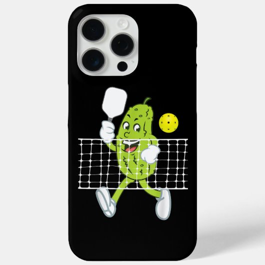 ピクル遊ズのピクルボールおもしろい- Pickleball Paddl Case-Mate iPhoneケース (裏面)