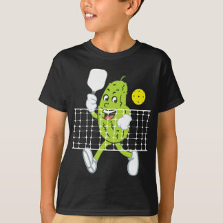 ピクル遊ズのピクルボールおもしろい- Pickleball Paddl Tシャツ