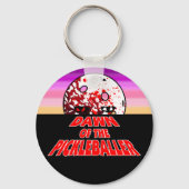 ピクレバラーハロウィンホラーゾンビの夜明け キーホルダー (裏面)