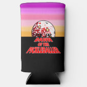ピクレバラーハロウィンホラーゾンビの夜明け スリム缶クーラー (正面)
