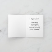 🐰ピクレバレエハッピーイースターかわいい カード (内部)