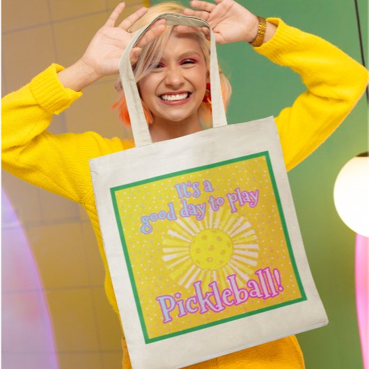 ピクレボールに良い日を遊計算する トートバッグ