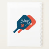 ピクレボールウェディングプランナー完璧な試合！ プランナー手帳 (裏面)