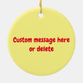 ピクレボールカナカスタムダ文字背面 セラミックオーナメント (裏面)