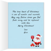 ピクレボールサンタクリスマスカード (内側(右))