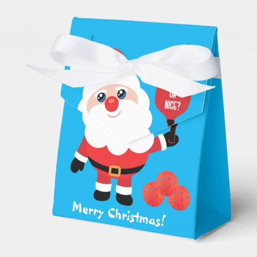 ピクレボール🎅サンタテントフェイスボックス フェイバーボックス (正面サイド)