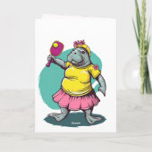 ピクレボールディヴァとマナティー誕生日 シーズンカード (裏面)