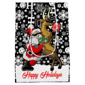 ピクレボールパートナースサンタトナディアスノーフレーク ミディアムペーパーバッグ (裏面)