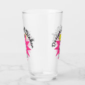 ピクレボール指名ディンカー – ピンクカクテル タンブラーグラス (右)