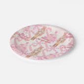 ピクンキャンディーケーンプレート ペーパープレート (アングル)