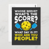 ピク笑わされるルボール引用文ユーモアのあるスポーツアスリート ポストカード (正面/裏面)