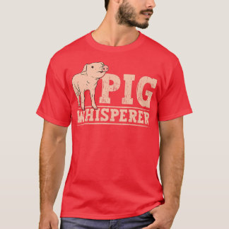 ピグおもしろいウイスパーラー農家 Tシャツ