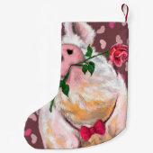 ピグおもしろいクリスマスストッキング スモールクリスマスストッキング (裏面)