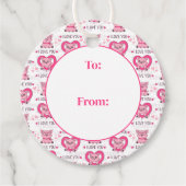 ピグおもしろいラブプン フェイバータグ (正面)