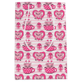 ピグおもしろいラブプン ミディアムペーパーバッグ