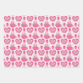 ピグおもしろいラブプン ラッピングペーパーシート (正面3)